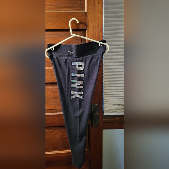 RARE Victoria's Secret Bling Hoodie And Bling Leggings Set (2 Piece) - Picture 7 of 11